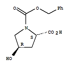 Cbz-L-羥脯氨酸 1,2-Pyrrolidinedicarboxylicacid, 4-hydroxy-, 1-(phenylmethyl) ester, (2S,4R)- 13504-85-3 化學產(chǎn)品搜索,查詢
